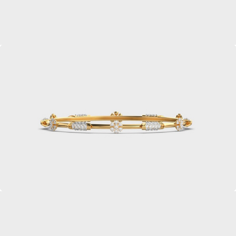 Station Diamond Bangle