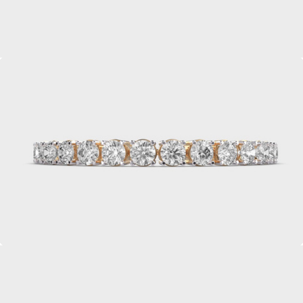 Round Diamond Tennis Bracelet