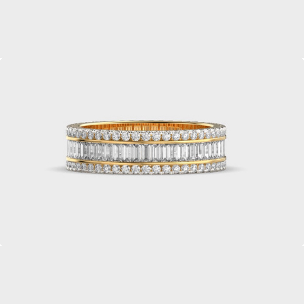 Baguette Eternity Band Diamond Ring