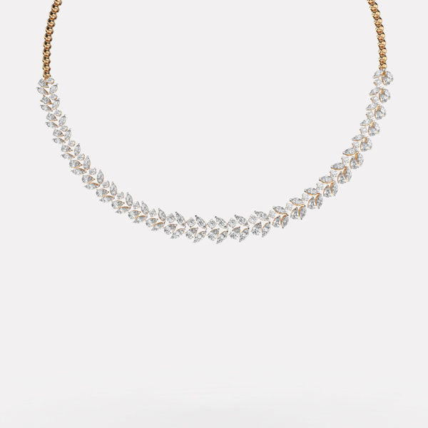 Marquise Collar Diamond Necklace