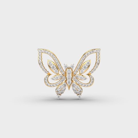 Butterfly Diamond Pendant