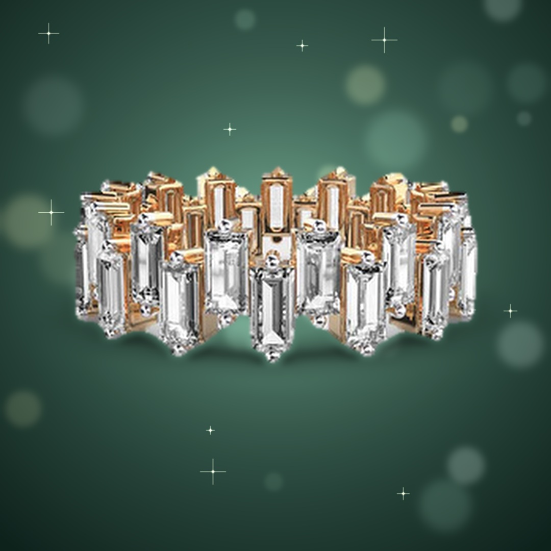 Baguette Band Diamond Ring thumbnail